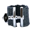 Abraçadeira para Saxofone Soprano Bambu Nova Cinza Grafite - Abraçadeira para Saxofone Soprano Bambu Nova Cinza Grafite Sanganxa