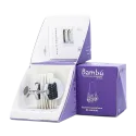 Abraçadeira para Saxofone Soprano Bambu Nova Cinza Grafite - Abraçadeira para Saxofone Soprano Bambu Nova Cinza Grafite Sanganxa