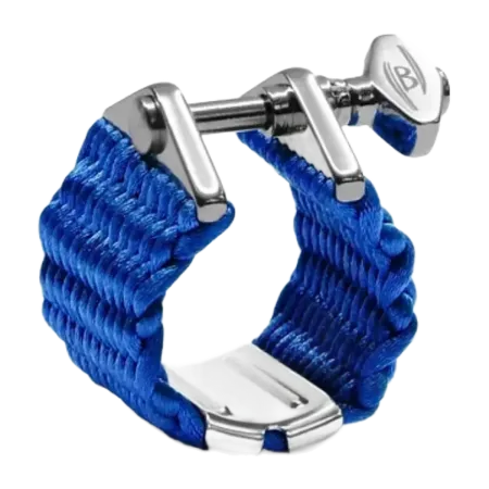 Abraçadeira para saxofone alto Bamboo Nova Sapphier Blue - Bambu Nova Sapphier Blue Sanganxa.com