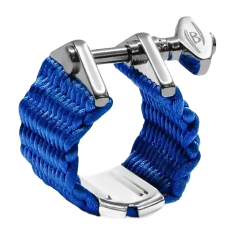 Abraçadeira para saxofone alto Bamboo Nova Sapphier Blue - Bambu Nova Sapphier Blue Sanganxa.com