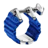 ABRAÇADEIRA PARA SAXOFONE ALTO BAMBOO NOVA SAPPHIER BLUE - BAMBU NOVA SAPPHIER BLUE