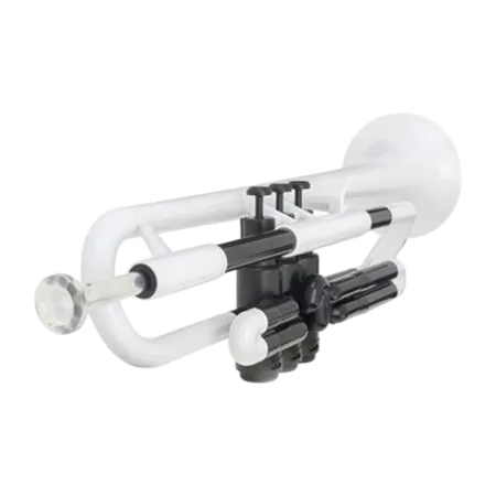 Trompete ABS Bb Branco - Sanganxa.com