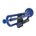 Trompete Ptrumpet ABS Bb Azul- Sanganxa.com