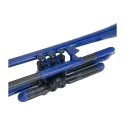 Trompete Ptrumpet ABS Bb Azul- Sanganxa.com