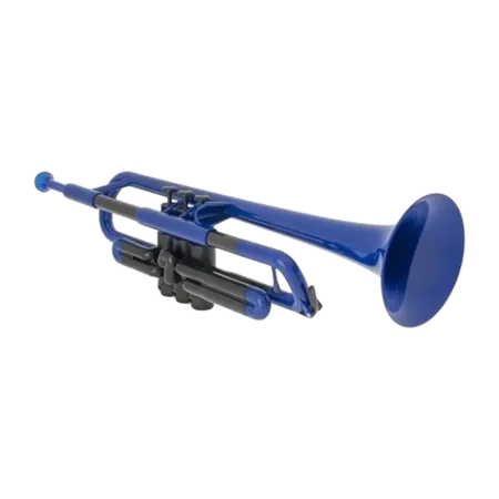 Trompete Ptrumpet ABS Bb Azul- Sanganxa.com