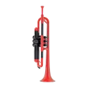 Trompete Ptrumpet ABS Bb Vermelho - Sanganxa.com