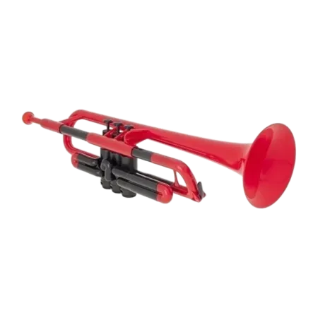 Trompete Ptrumpet ABS Bb Vermelho - Sanganxa.com