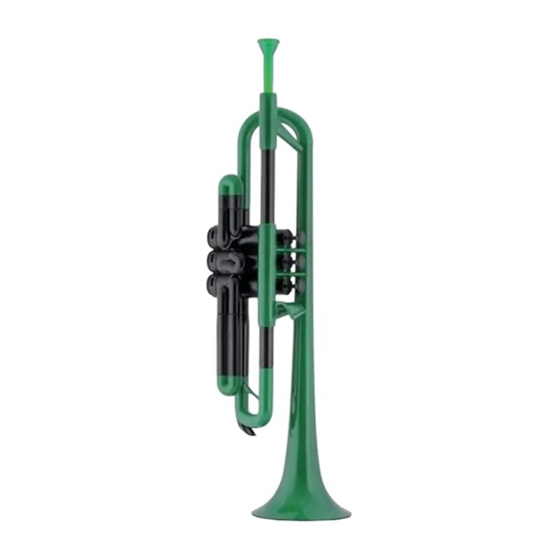 Trompete Ptrumpet ABS Bb Verde - Sanganxa.com