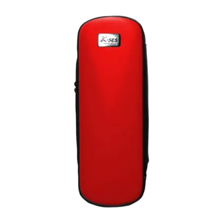 ESTUCHE K-SES PREMIUM FLAUTA Y FLAUTIN MINI ROJO METALIZADO