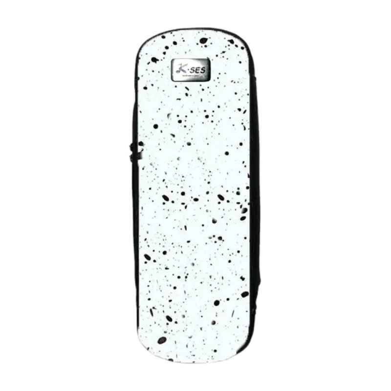 Estuche K-Ses Premium Requinto Mini Fiusion Blanco Brillo - Sanganxa.com