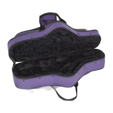 Estojo para saxofone alto Ortola 113 BRG Amelie Series Purple - Sanganxa.com