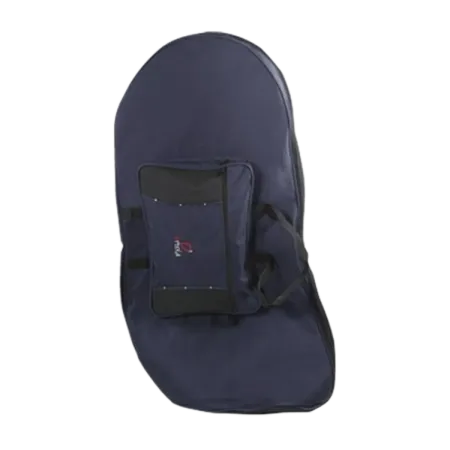 FUNDA TUBA ORTOLA CAMPANA 38CM 145 LBS AZUL Y NEGRO
