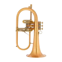 Flugelhorn Adams F2 Goldmessing Satin Lacquer - Sanganxa.com