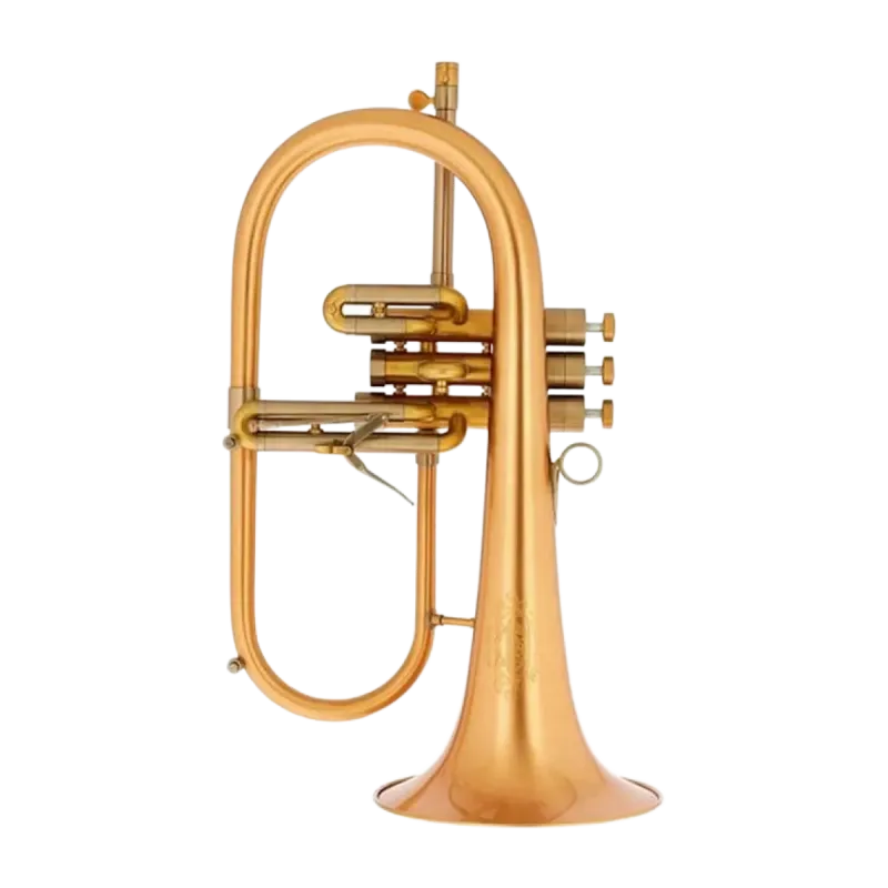 Flugelhorn Adams F2 Goldmessing Satin Lacquer - Sanganxa.com