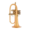 Flugelhorn Adams F2 Goldmessing Satin Lacquer - Sanganxa.com