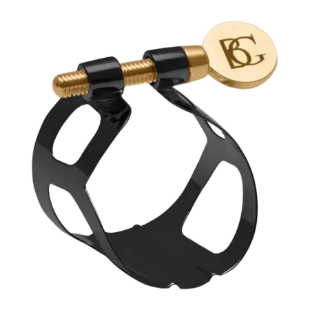 Abrazadera requinto BG L80B negra tradition