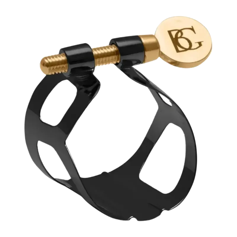Abrazadera requinto BG L80B negra tradition