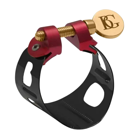 Abraçadeira para Saxofone Tenor BG LD TB Duo Preto lacado - Sanganxa.com