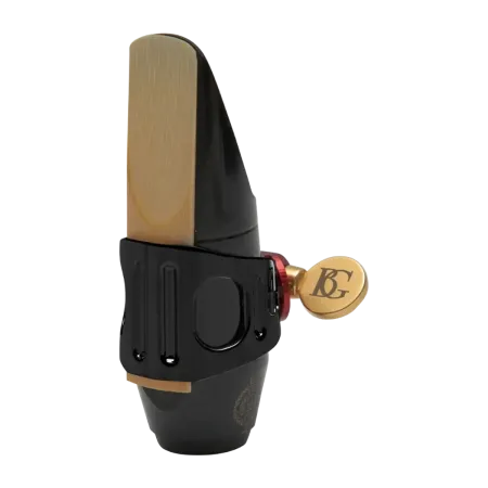 Abrazadera Saxo Soprano BG LDSB Duo Lacada Negra - Sanganxa.com