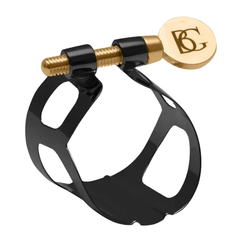 Braçadeira BG Clarinete Baixo L90B Tradition preto lacado -Sanganxa.com