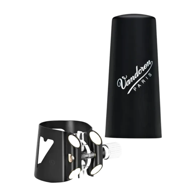 Braçadeira para clarinete Vandoren Optimun LC01BP preto - Sanganxa.com