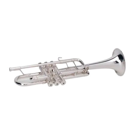 Trompete em Dó Adams C2L Custom Series 0.50 Prateado - Sanganxa.com