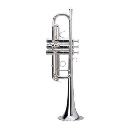 Trompete em Dó Adams C2L Custom Series 0.50 Prateado - Sanganxa.com