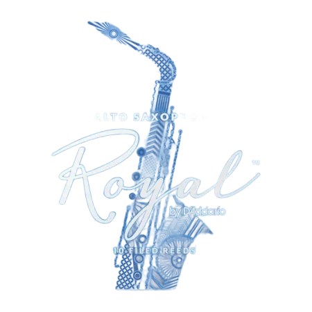 Caixa de palhetas para Saxofone Alto D'addario Royal 4 -Sanganxa.com