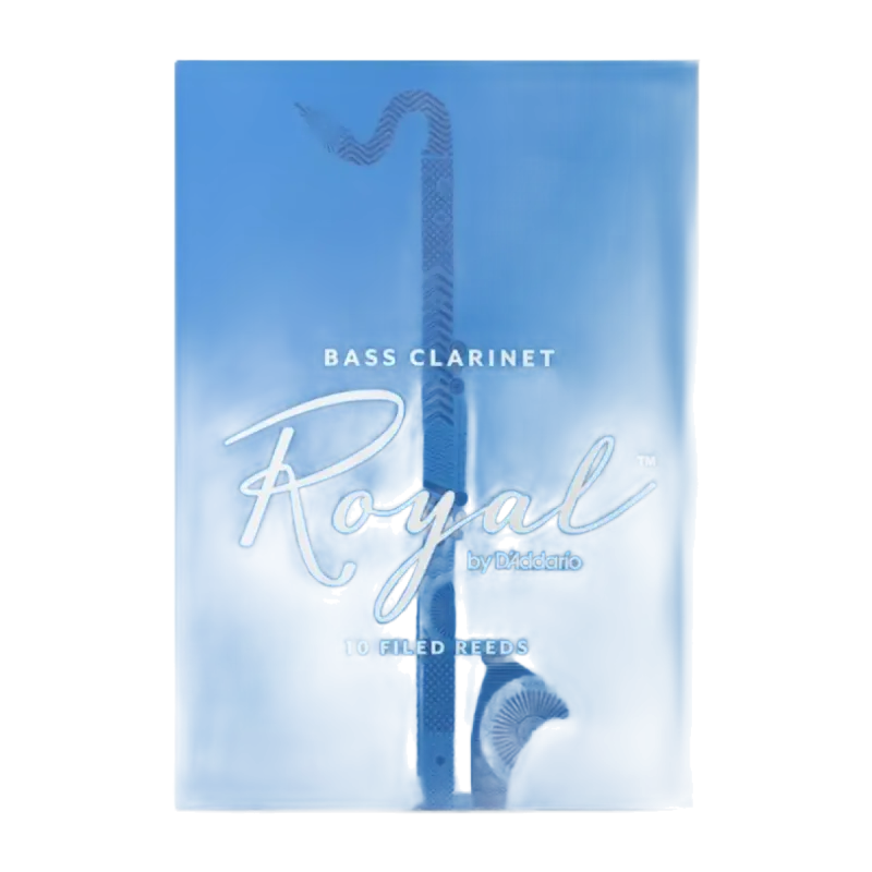 Caixa de palhetas para clarinete baixo D'Addrio Royal - Sanganxa.com