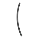 Para-choques de silicone Gara WG Preto 6mm (20cm) -  sanganxa.com