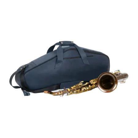 Funda para Saxo Tenor MG Cuero Natural - Sanganxa.com