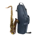 Funda para Saxo Tenor MG Cuero Natural - Sanganxa.com