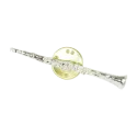 Alfinete para clarinete Ortola Prata - Sanganxa Music Store