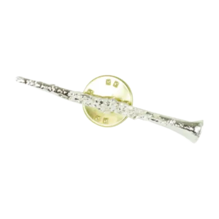 Pin clarinete plata