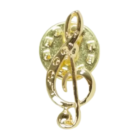 Pin Clave De Sol Ortola Gold -Sanganxa Music Store