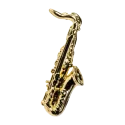 Pin Saxo G Musical Gold