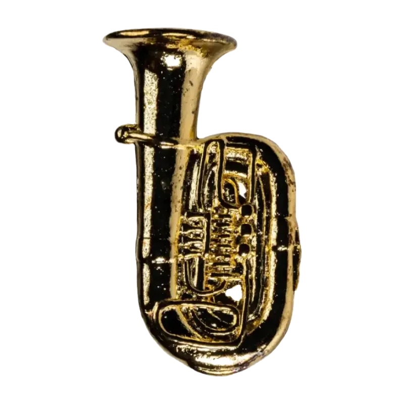 Pin Tuba GMusical Ouro 18K - Sanganxa.com