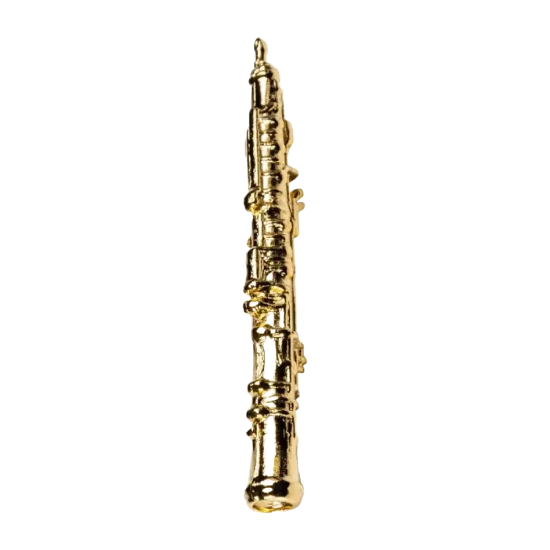 Pin Oboe G Musical Gold 18K