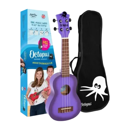 Ukelele Octopus Púrpura
