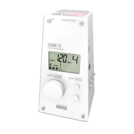Metrónomo Korg KDM3 Branco -Sanganxa.com