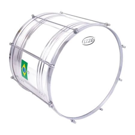 Surdo Fuzileiro Izzo 16 "x30cm IZ0001 Alumínio - Sanganxa.com