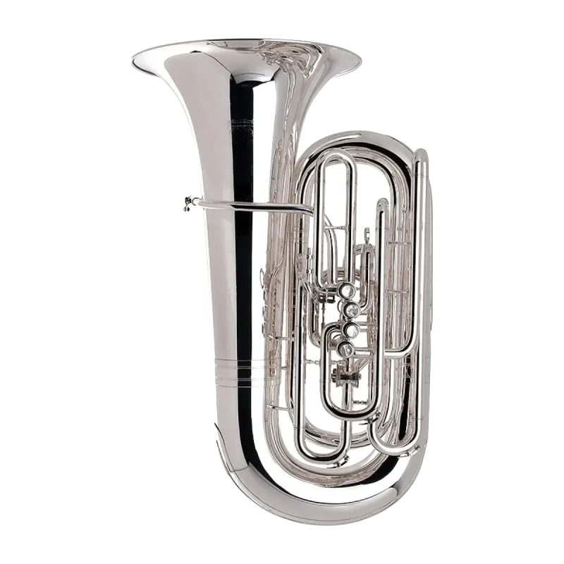 Tuba Adams 4/4 Pistões 4+1 Prateados 0.60 in C - Sanganxa.com