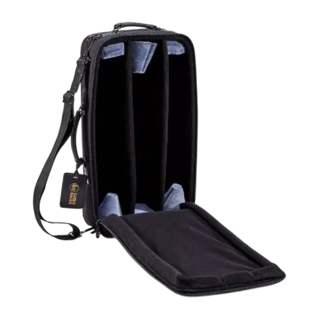 Gard 5MCSK Estojo para três trompetes em nylon preto - Preto Sanganxa.com