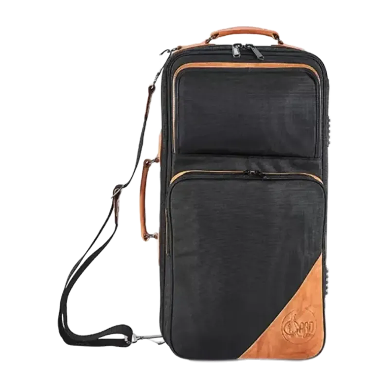 Estojo de nylon Gard 5ECSK Cordura para três trompetes Elite - Sanganxa.com