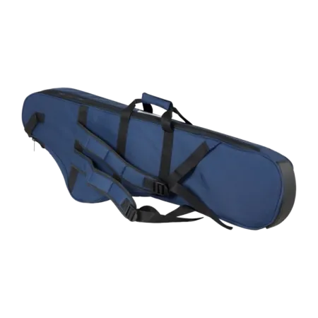 Estojo para Saxofone Barítono Ortolá 4066 LBS Preto/Azul - Sanganxa.com