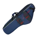 Estojo para Saxofone Barítono Ortolá 4066 LBS Preto/Azul - Sanganxa.com