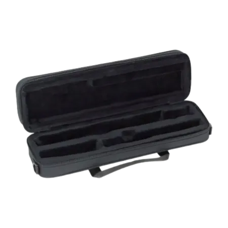 Estojo para flauta transversal Ortola 8420 Fsh Preto roxo - Sanganxa.com