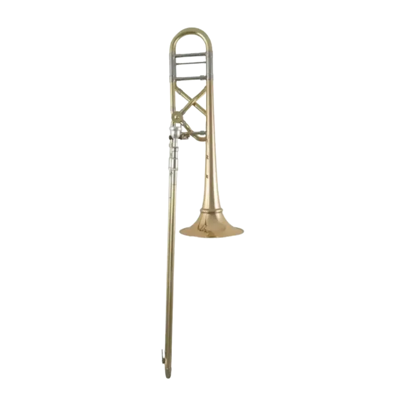 Trombone Bach Artisan A47XPS latão dourado Bb/Fa - Sanganxa.com