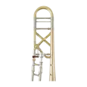 Trombone Bach Artisan A47XPS latão dourado Bb/Fa - Sanganxa.com
