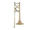 Trombone Bach Artisan A47XPS latão dourado Bb/Fa - Sanganxa.com